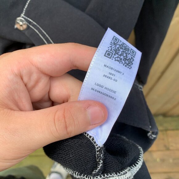 True Religion Logo Hoodie Black XL - Picture 6 of 6